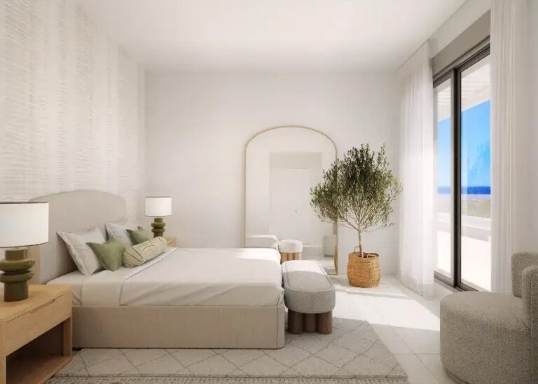 Australy Aures Estepona – ložnice s výhledem