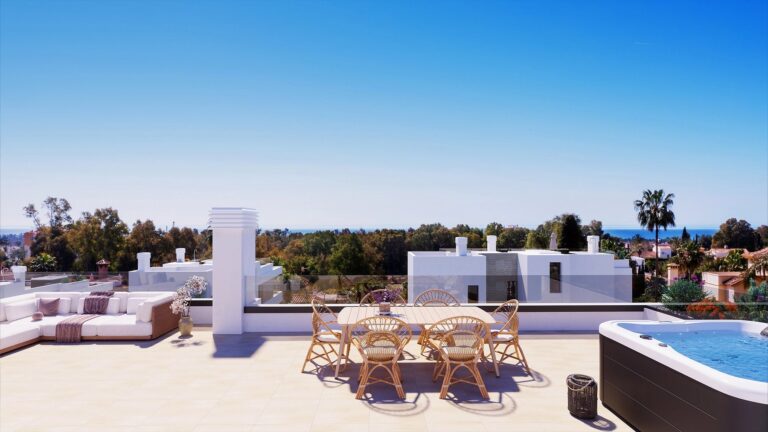 Seven Diamonds Marbella – kuchyně a jídelna